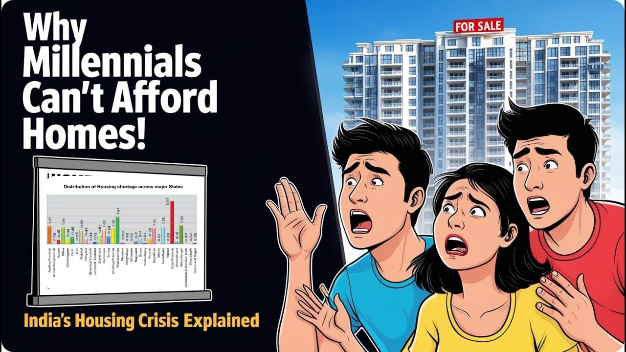 Indian Housing Crisis: Why Millennials Can&rsquo;t Afford Homes in 2024