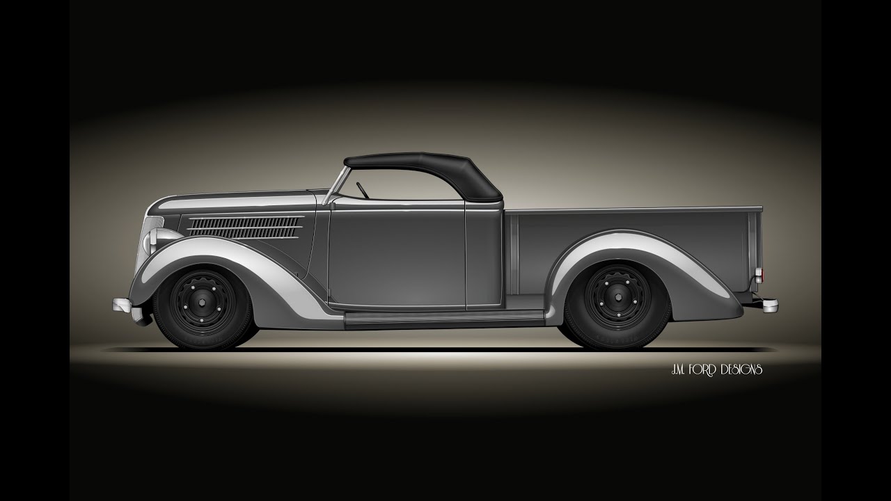 Part 4 of the 1936 ford roadster pickup build