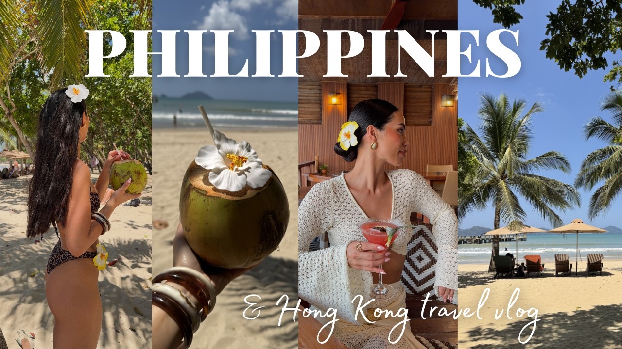 Видеоблог о путешествии по Филиппинам 🌴 🌺 | Эль-Нидо, поездки по островам, наряды для отдыха + Го...