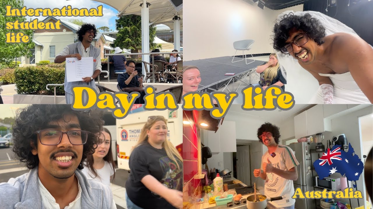 Day in the life of an International student in Australia!!