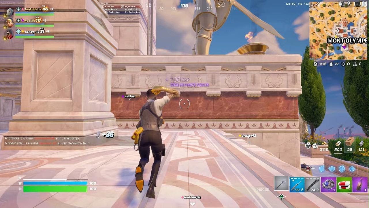 Je cluth en Solo vs squad ( Je suis sur mon deuxième compte)