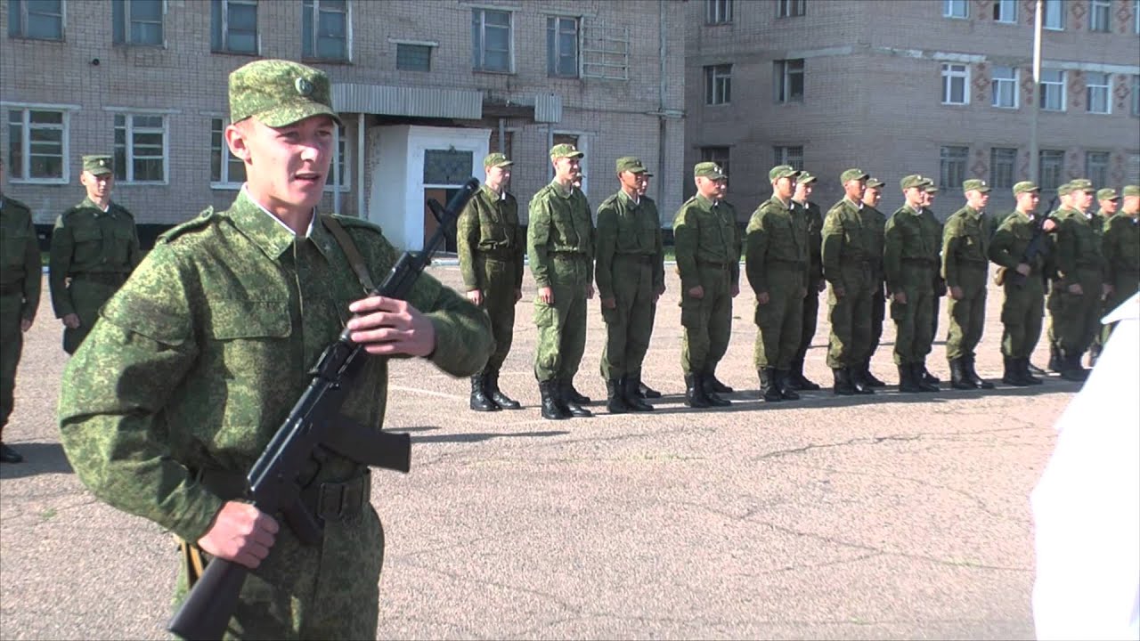 Военная присяга (Влад Гаврилов 01.08.2014)