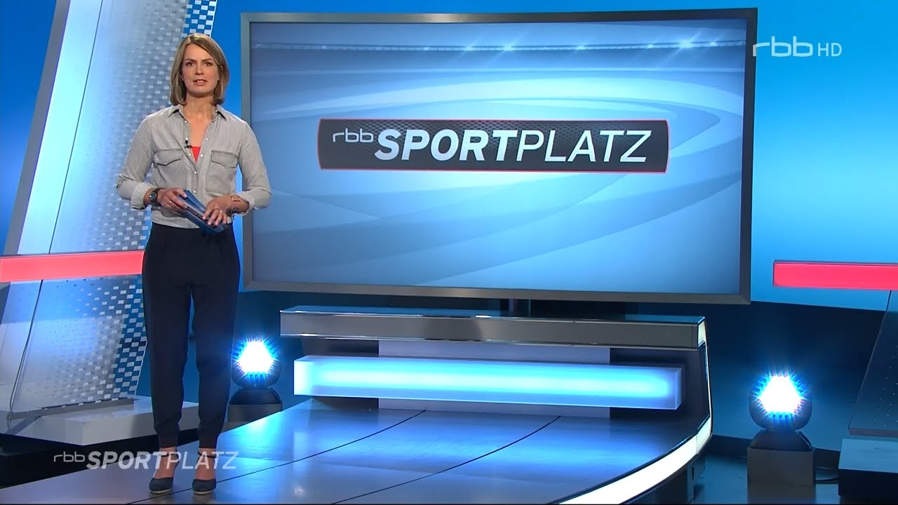 Jessy Wellmer - rbb Sportplatz 29.03.2015