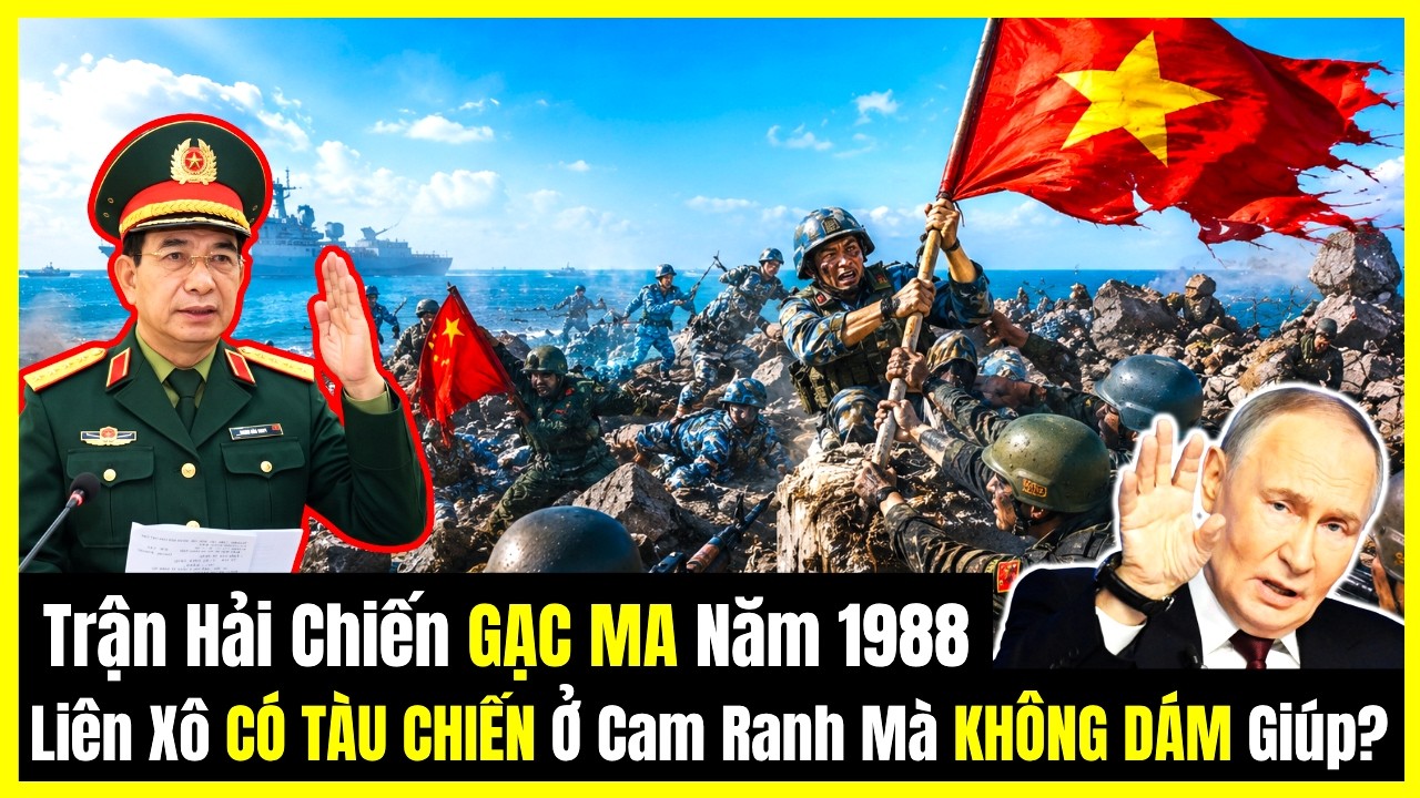 Bí Mật Ẩn Giấu: Trận Gạc Ma 1988, Vì Sao Liên Xô Có Tàu Chiến Ở Cam Ranh Mà KHÔNG DÁM Can Thiệp?