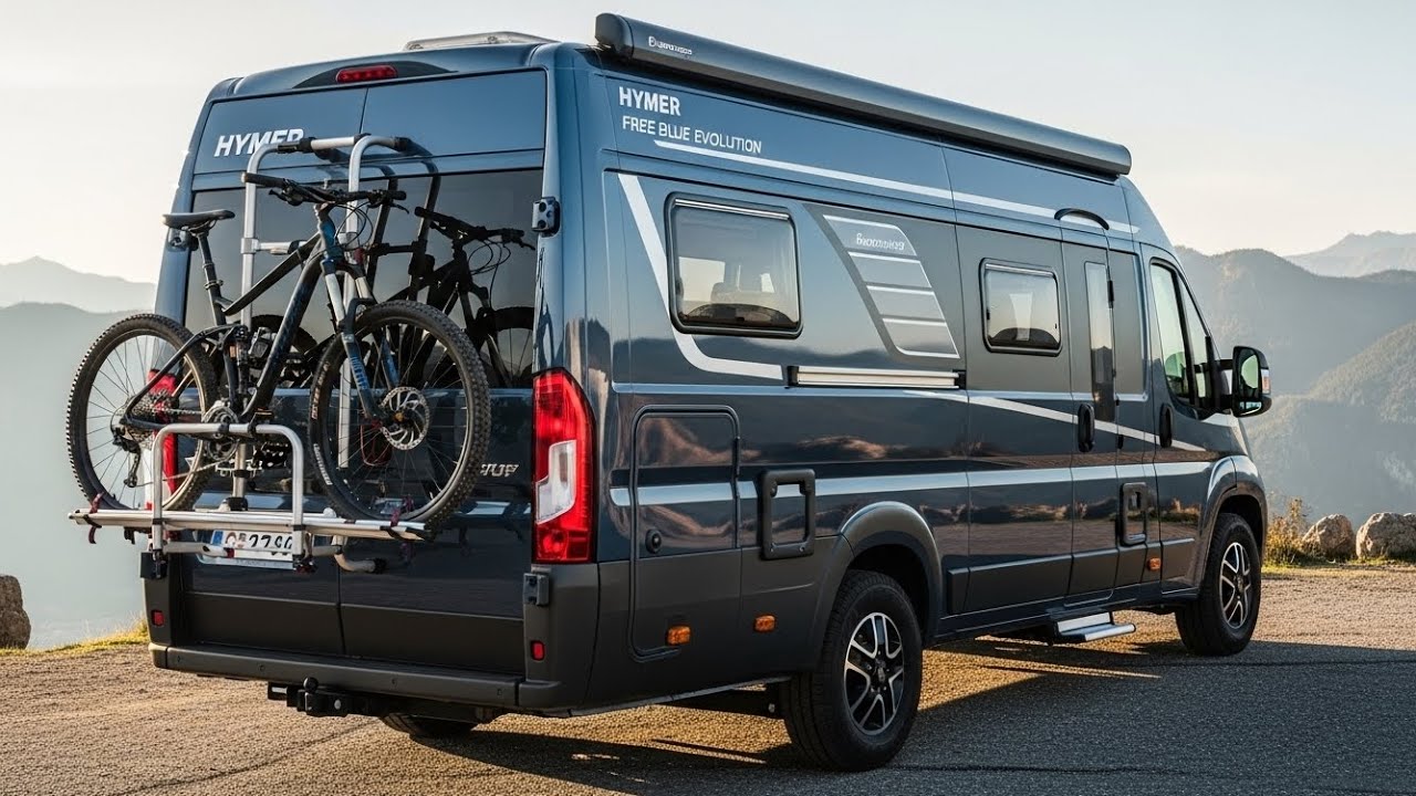 Dieser 2026 Hymer Free Blue Evolution wird die Art zu reisen für immer verändern!“