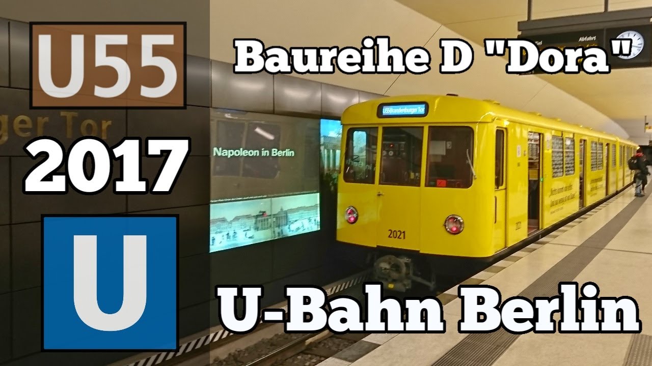 U-Bahn Berlin - U55 - Baureihe D 