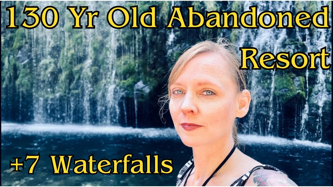 Abandoned Resort from 1887 | +7 Waterfalls & CAVE | Road-trip Lassen to Shasta