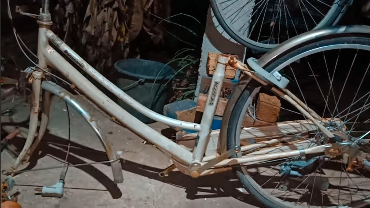STUCKED LOCK picking / old Japan bike
