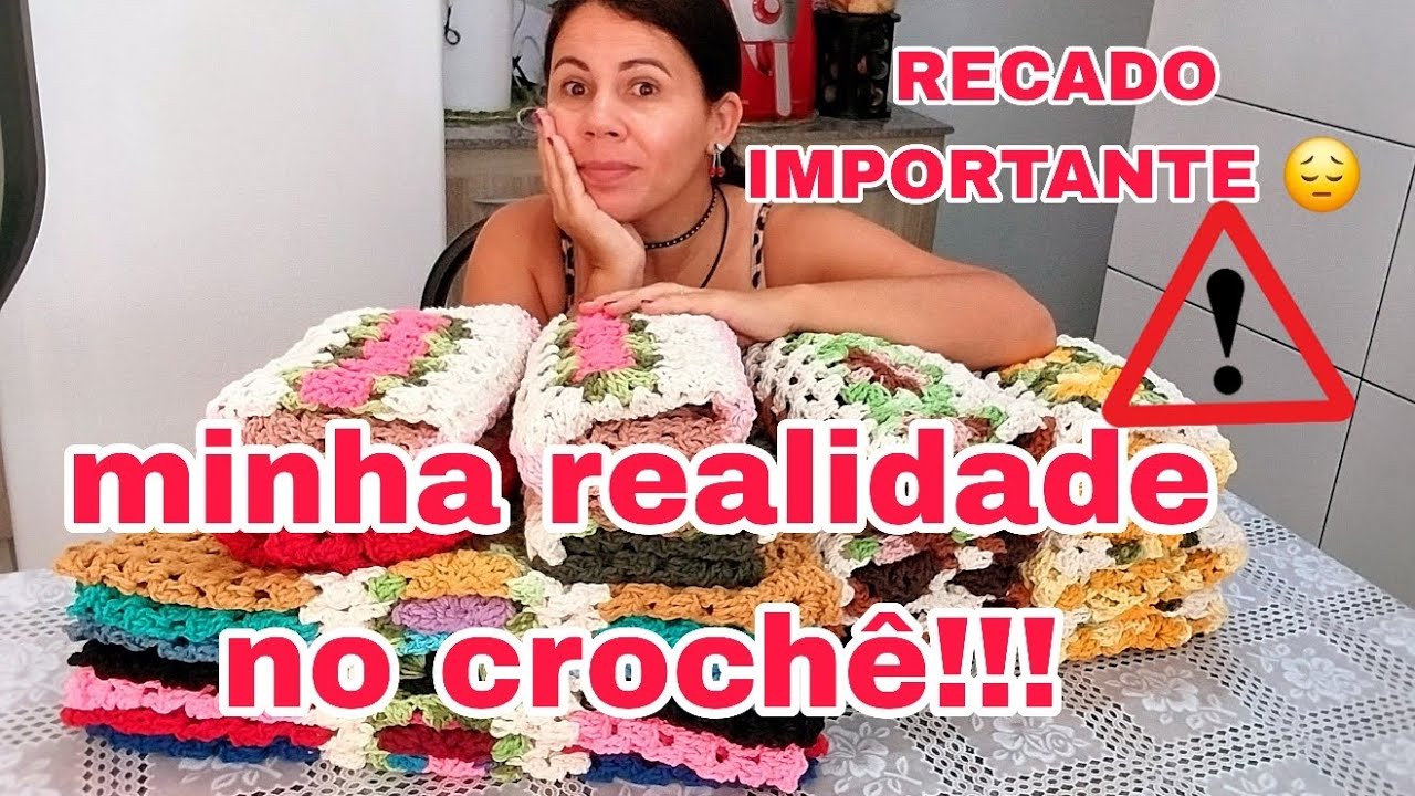 😱 Olha Tudo o Que Produzi Essa Semana no Crochê!#tapetedecroche #producaocroche 