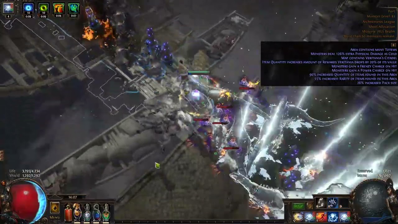 Ziz's Black Zenith worb totem test