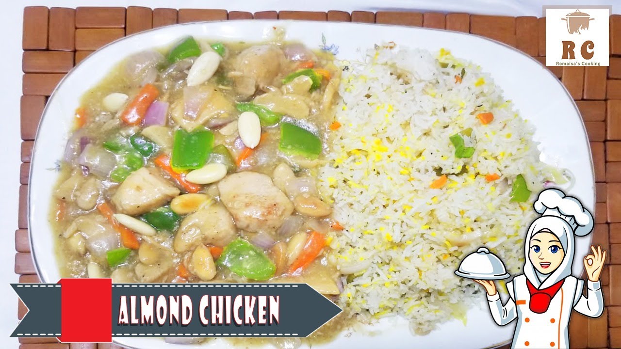 Almond Chicken | Chicken With Almonds | Recipe By Romaisa's Cooking