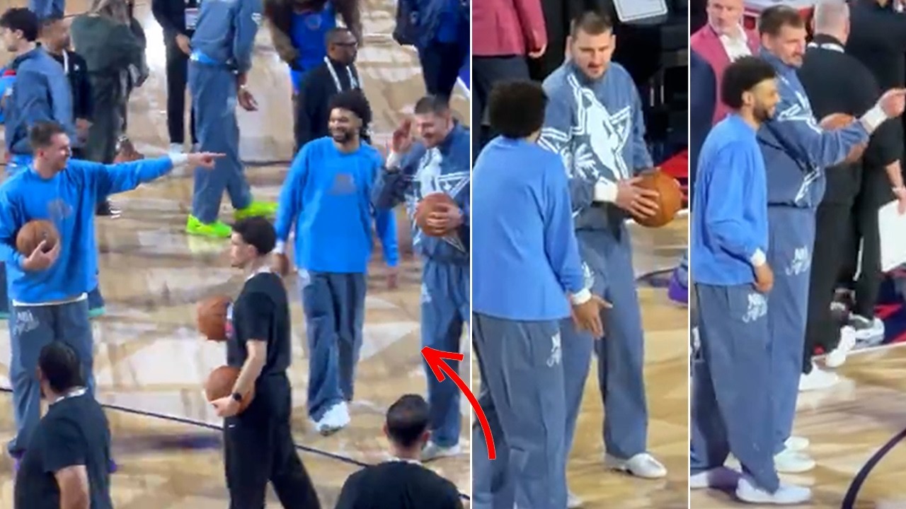 Никола Йокич и Лука Дончич научили Мюррея, как разыграть комбинацию из 4 очков на его первом Матч...