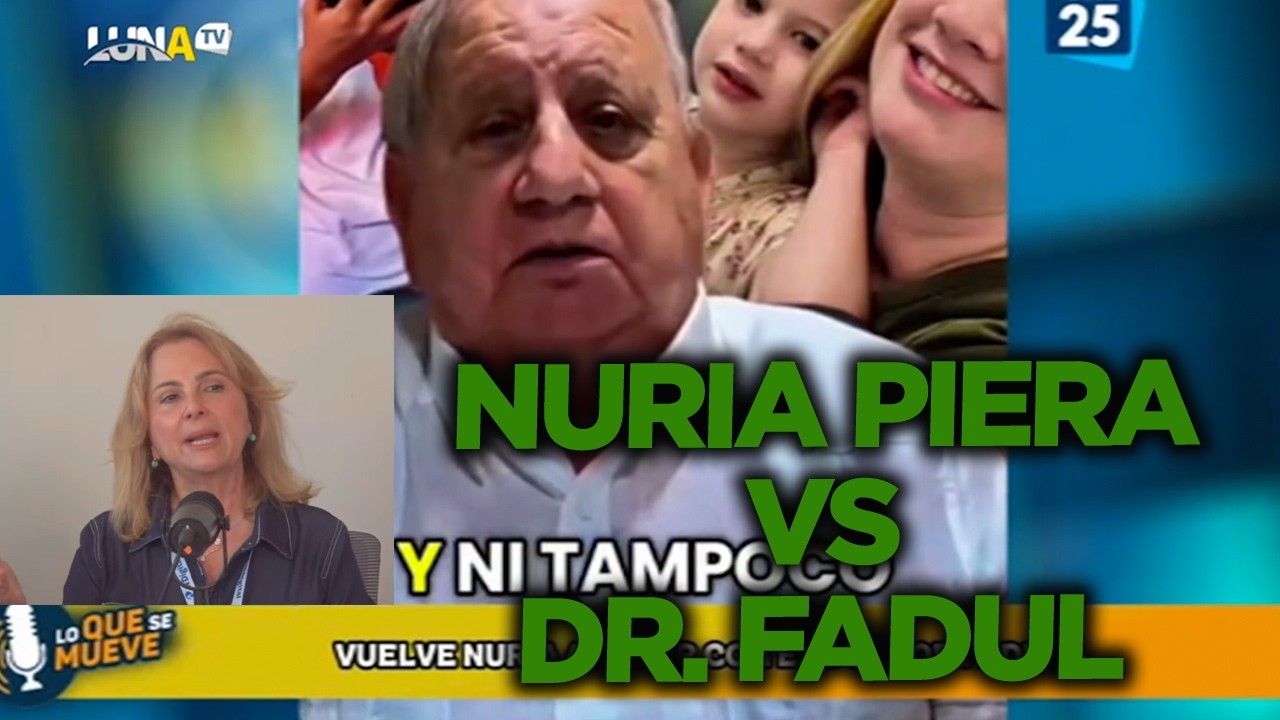 Nuria Piera vuelve al ataque contra el doctor Fadul...él le responde FUERTE Y CLARO