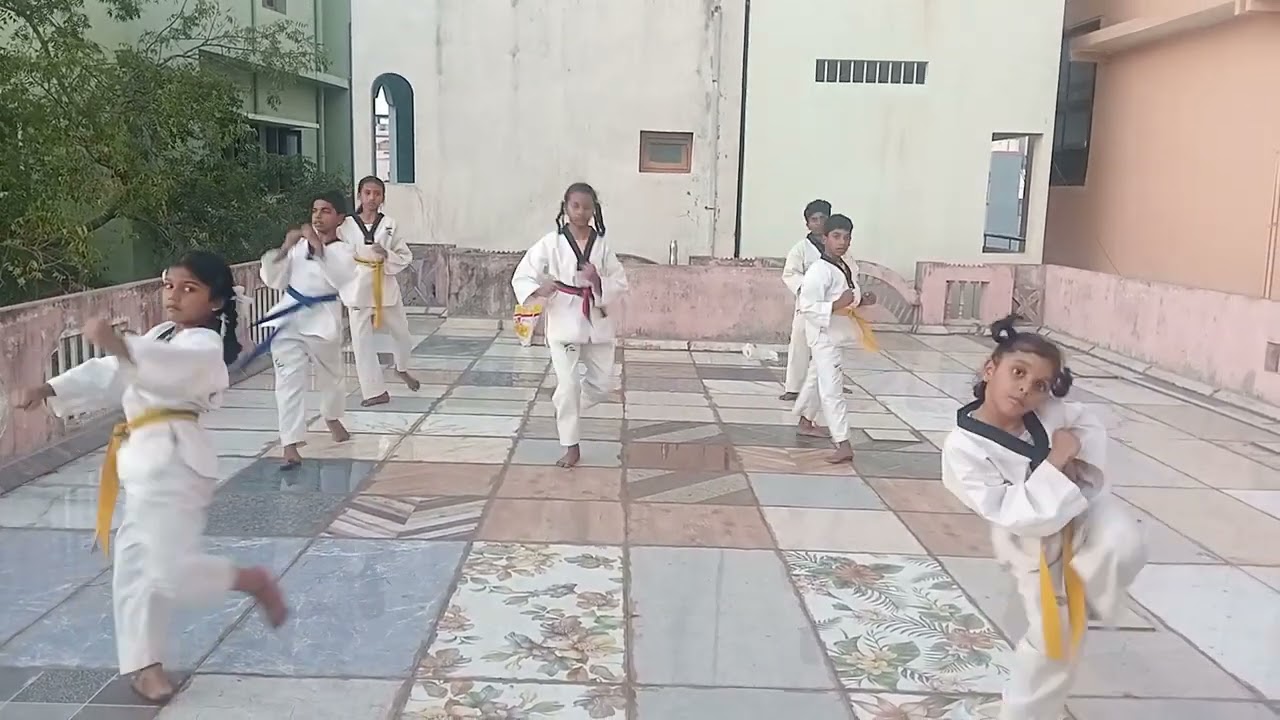Taekwondo Prabha students sullurupeta 