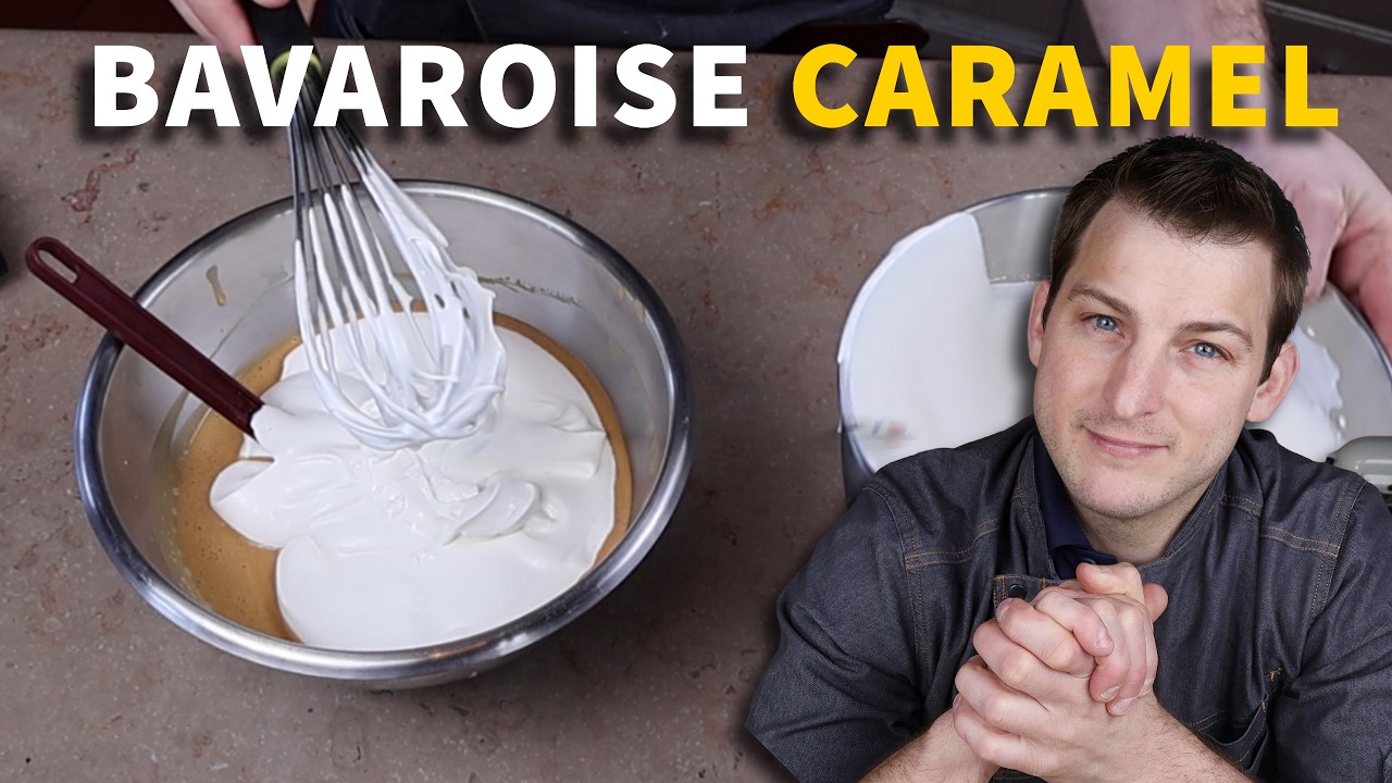 Bavaroise au caramel  #bavaroise #caramel