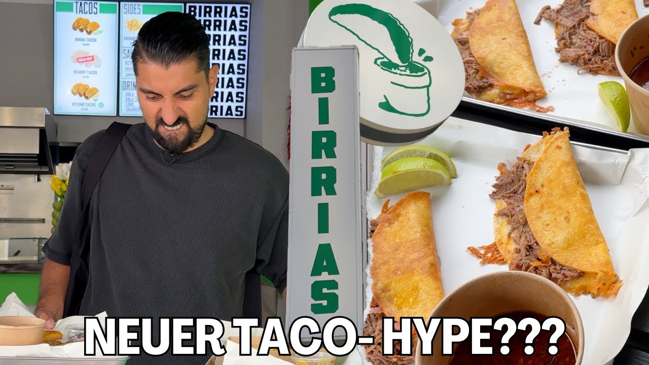 Frankfurts neuer Taco-Laden im Test – Wie gut ist Birrias wirklich? 🌮🔥