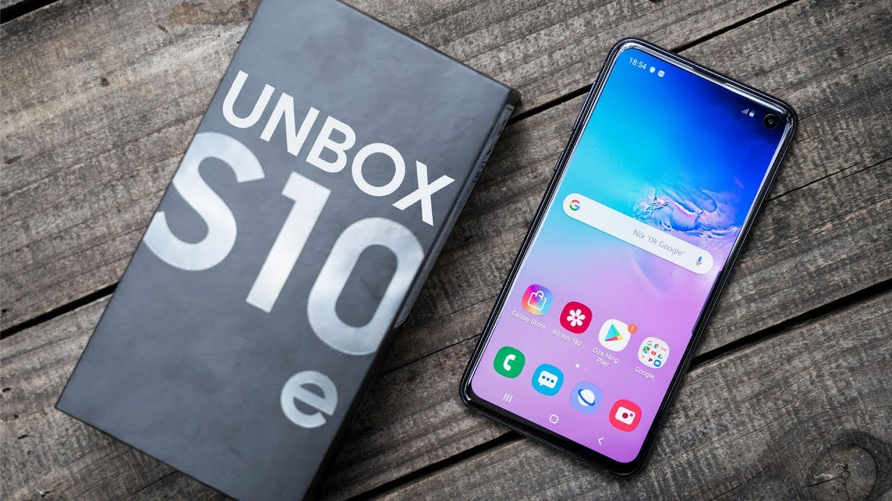 Mở hộp Galaxy S10e: Chiếc Galaxy S10 đáng mua nhất ?!