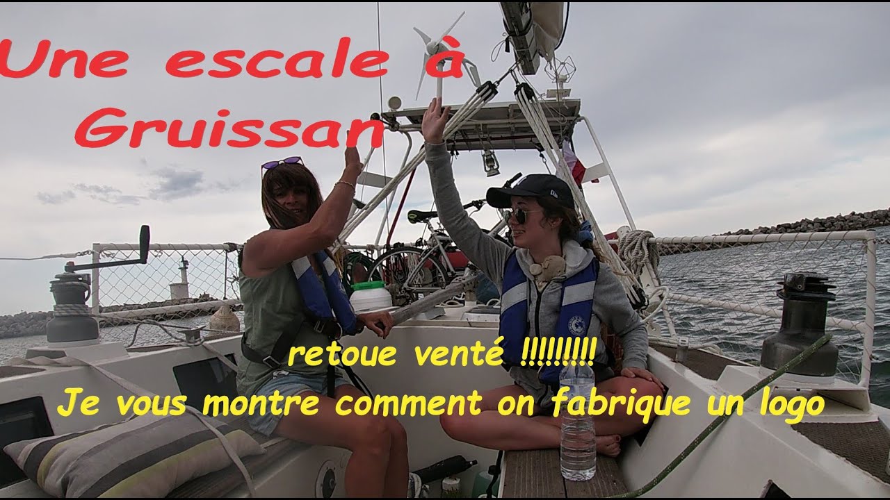 ⛵Escale &agrave; Gruissan avec Julie. Rien ne se passe comme pr&eacute;vu !!!
