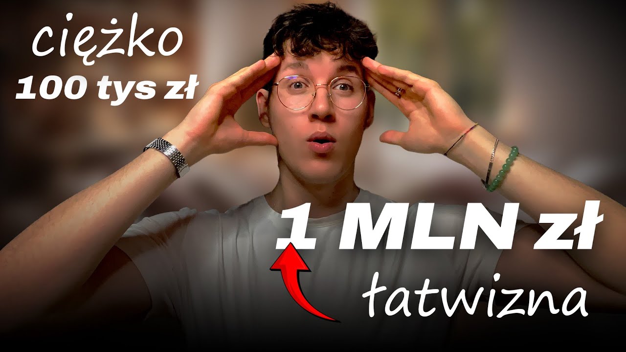 Dlaczego CIĘŻEJ zebrać 100 tys zł niż 1 MILION?