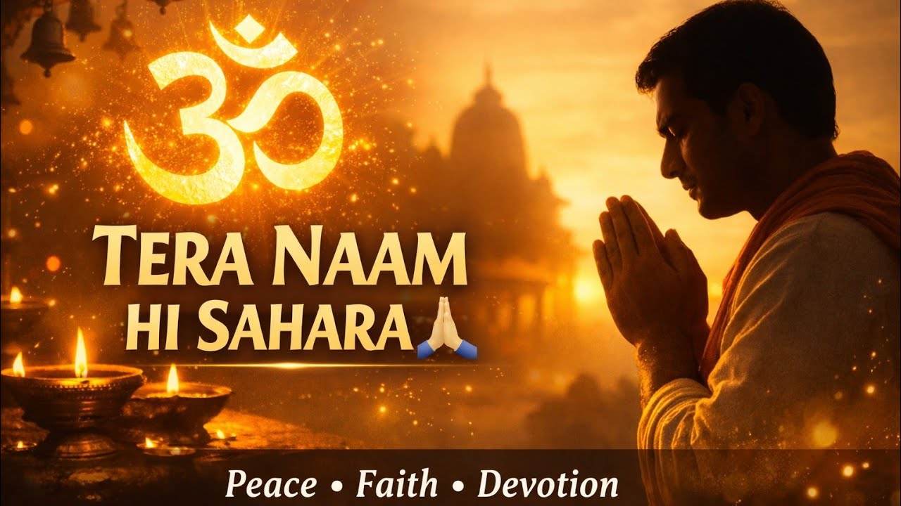  TERA NAAM HI SAHARA Bhakti Song | Peaceful Devotional Music | Spiritual Song in Hindi 2026