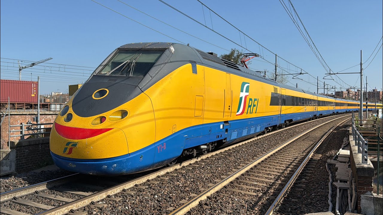 TRENI DIAGNOSTICI, MERCI e passeggeri in arrivo, partenza e transito a BOLOGNA CENTRALE!