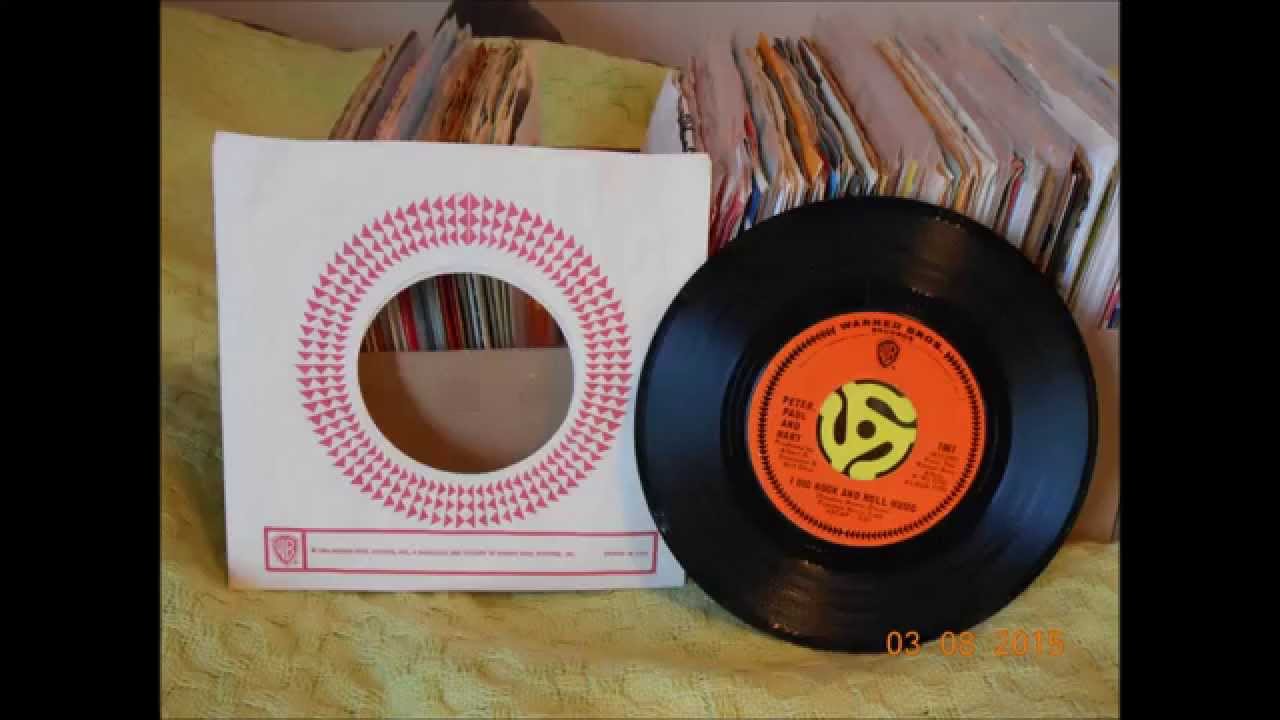 Peter Paul & Mary I Dig Rock & Roll Music 45 rpm mono mix