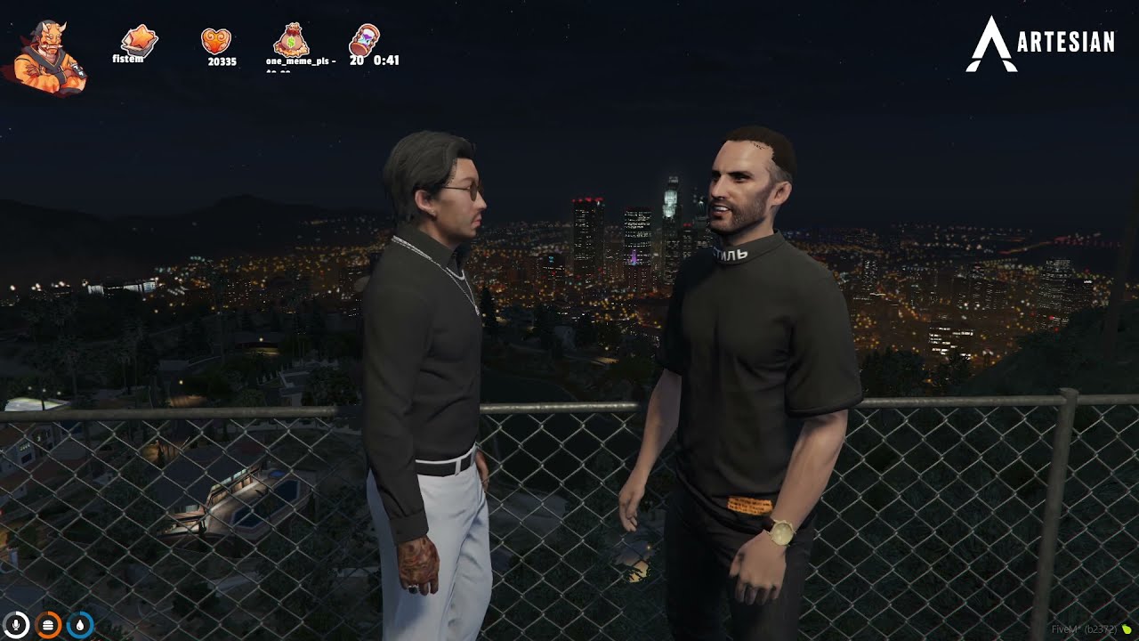 Lang and Tony Do Emote RP | GTA RP NoPixel 3.1