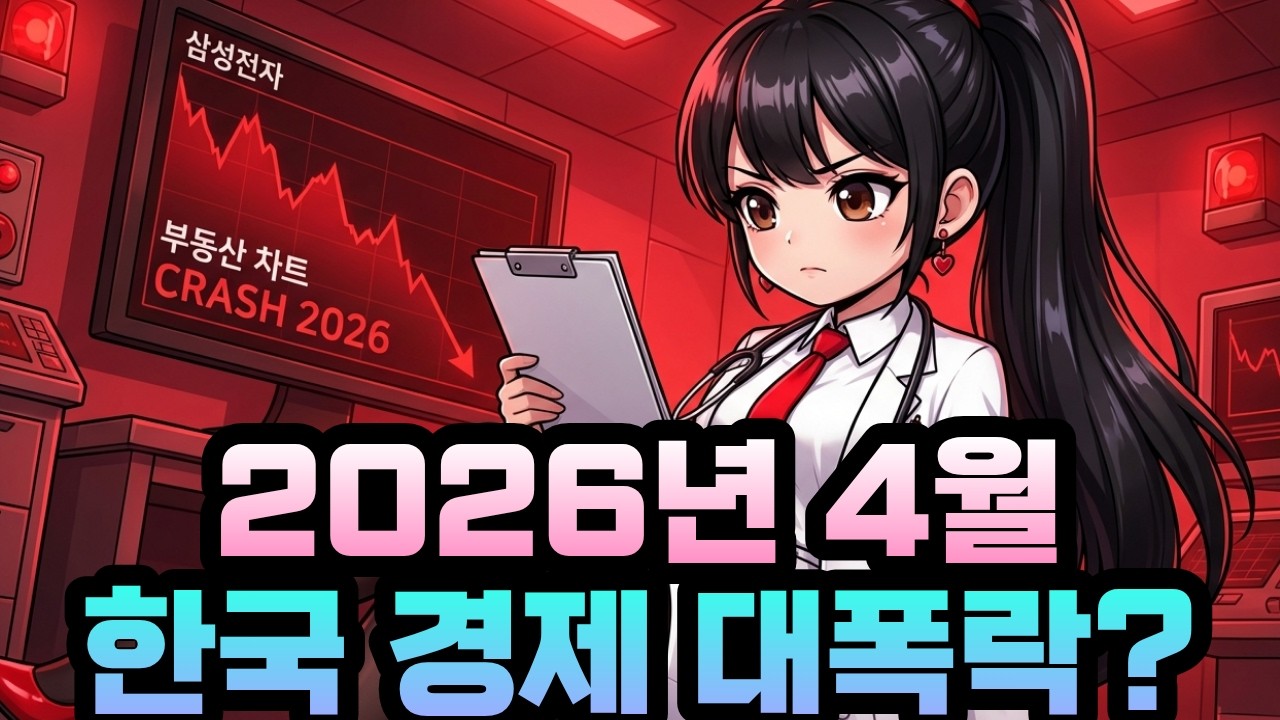삼성전자·강남 아파트의 최후? 4월 대폭락 시나리오, 당신만 모르는 '진짜 위기'의 정체!!