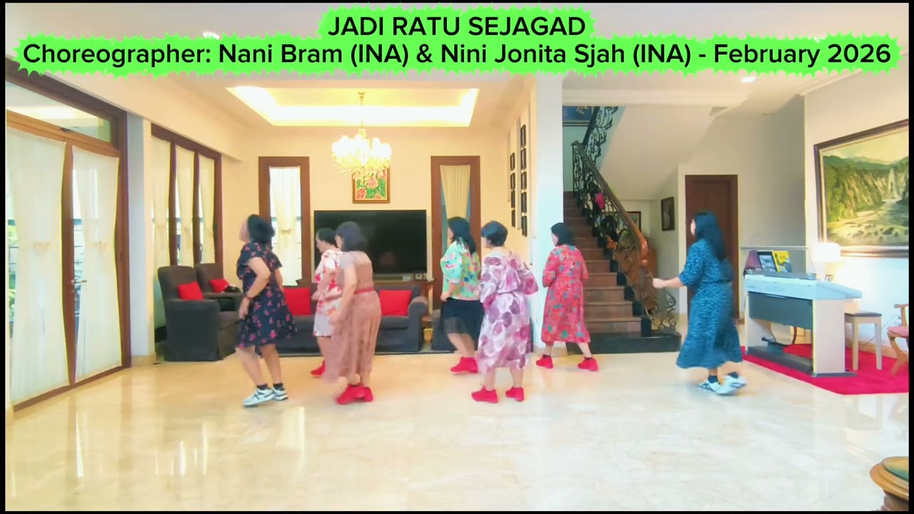 Jadi Ratu Sejagad.Choreographer:@nanibram9656 @jonitasjah4591 , Tampak siring BLV LDC. Heny Class