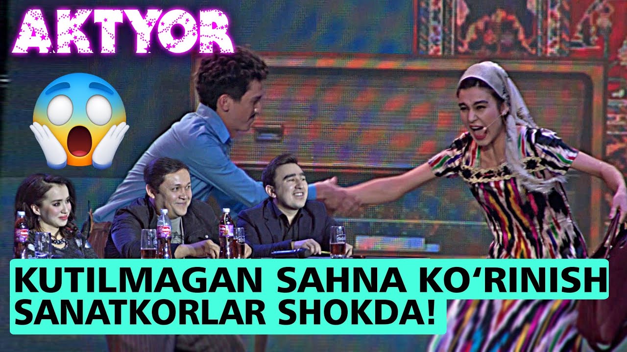 Kutilmagan Sahna ko'rinish san'atkorlar SHO'KDA