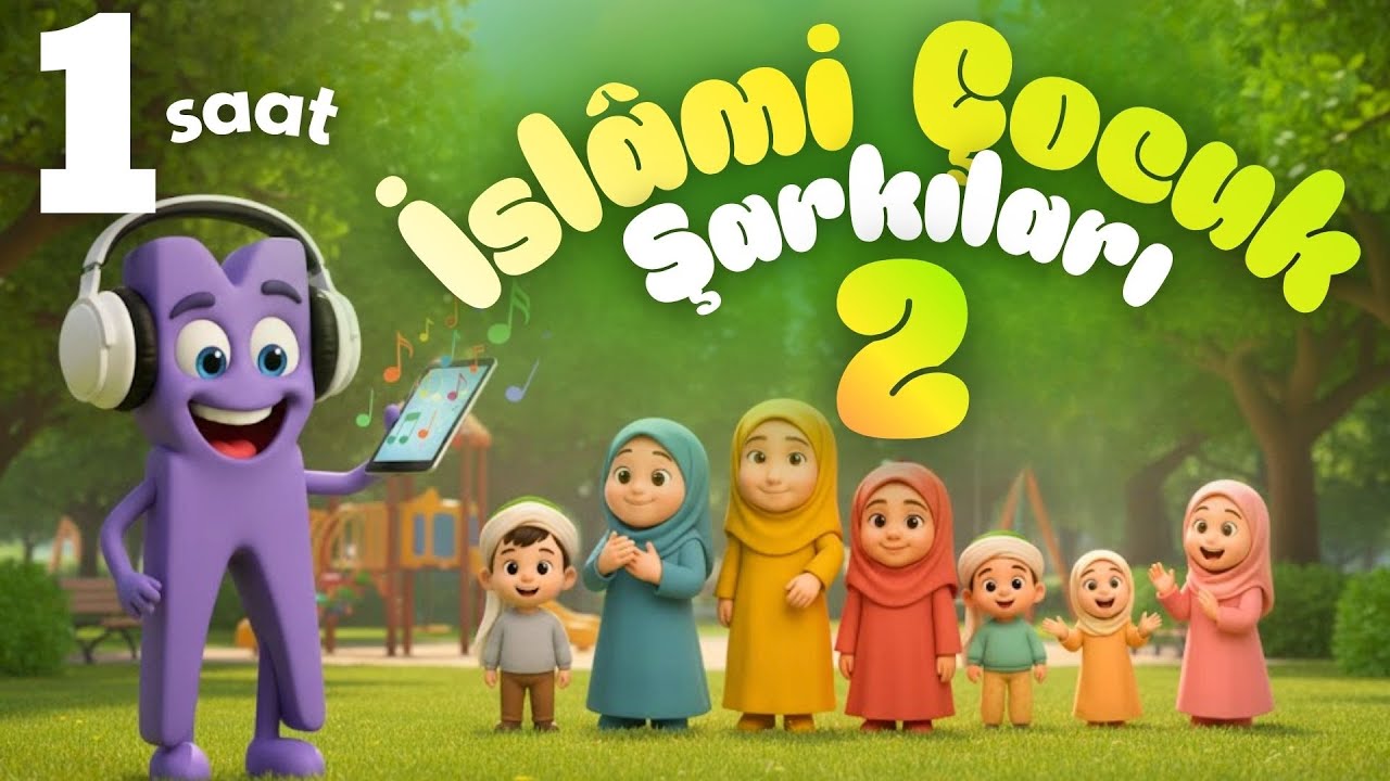 İslami Çocuk Şarkıları 2 🌙 - 9 Şarkı ⏰ 1 SAAT - Beni Allah Yarattı Çocuk Şarkıları