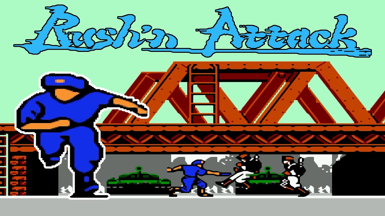 Rush'n Attack (NES 1987) | Full Game | No Commentary