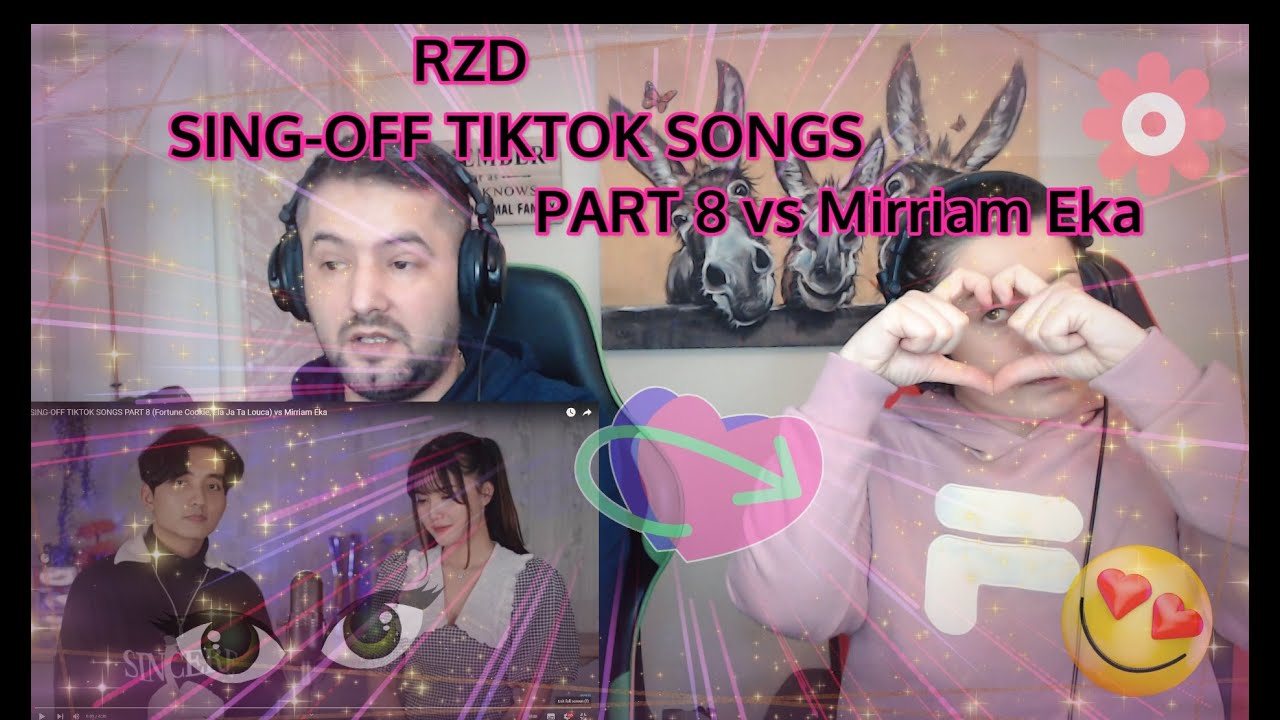 🇮🇩 RZD - SING-OFF TIKTOK SONGS PART 8  vs Mirriam Eka! 🇮🇩 Pall Family Reaction!!!