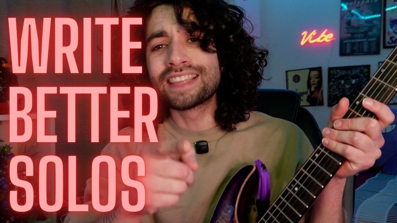 5 Tips to INSTANTLY Write Better Guitar Solos