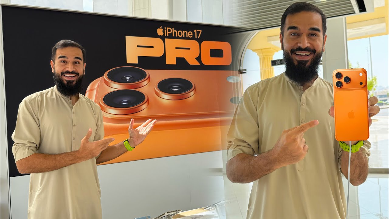 Iphone 17 pro max lene chale gae📱Orange color pasand agaya 😍