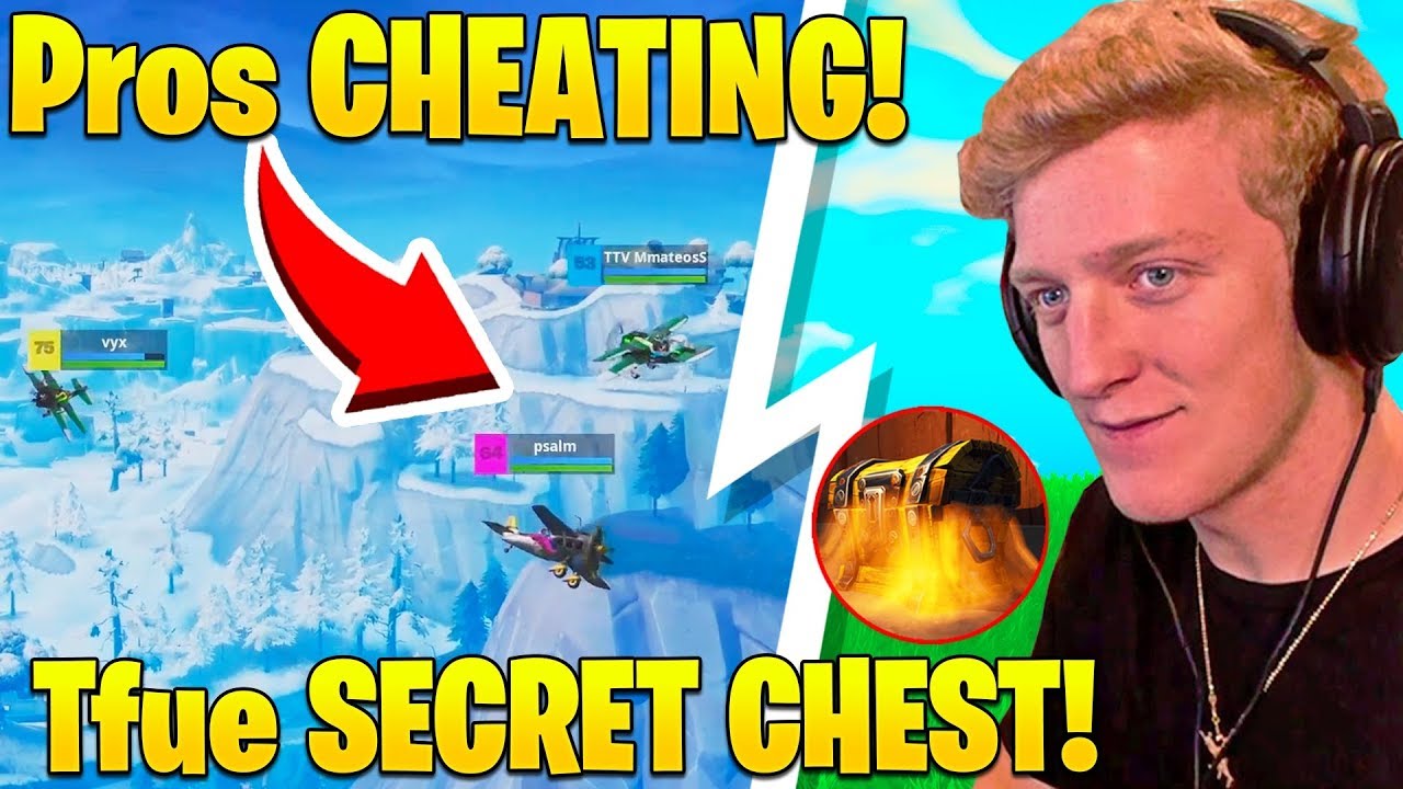 Pros Caught TEAMING in Winter Royale! Tfue TROLLED by SECRET CHEST! - Fortnite FUNNY Moments