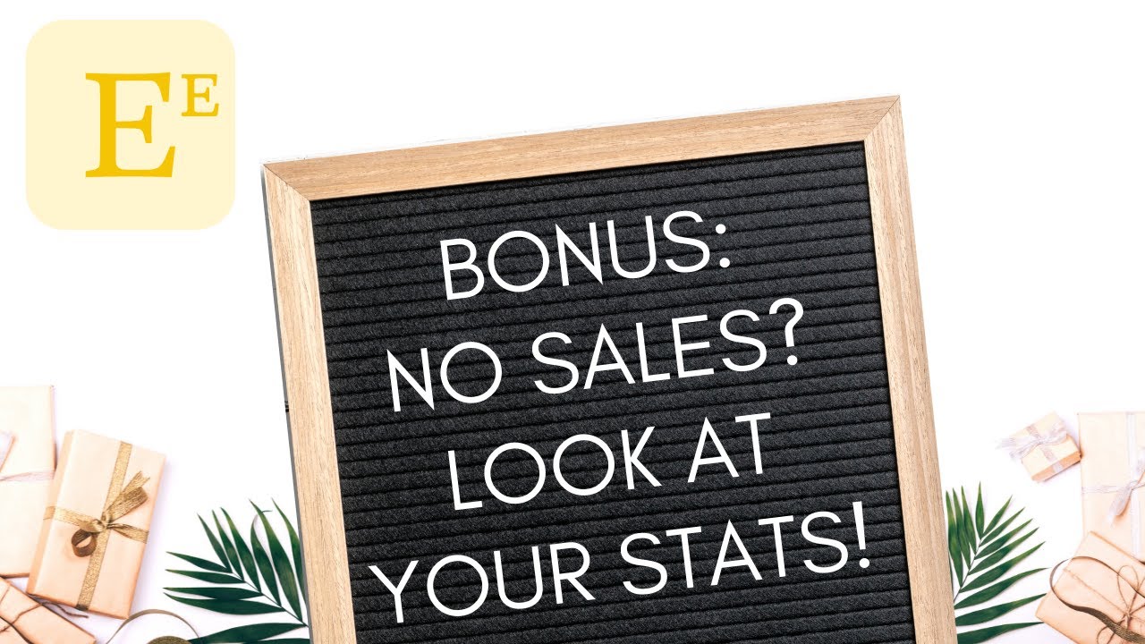 How to interpret Etsy Stats when you have views but no sales on Etsy