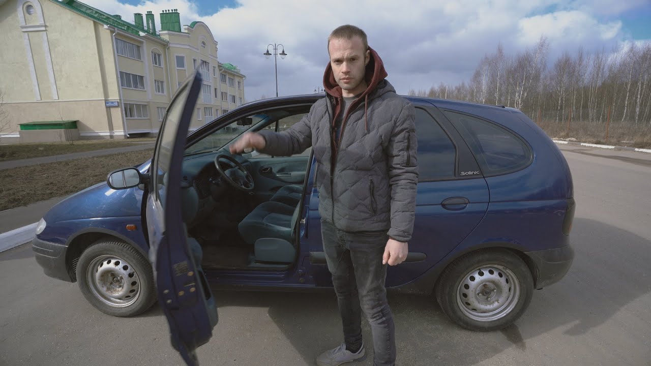СЕМЕЙНЫЙ МИНИВЕН ЗА 100 Тыс. -  Рено Сценик/Renault Scenic 1 поколение