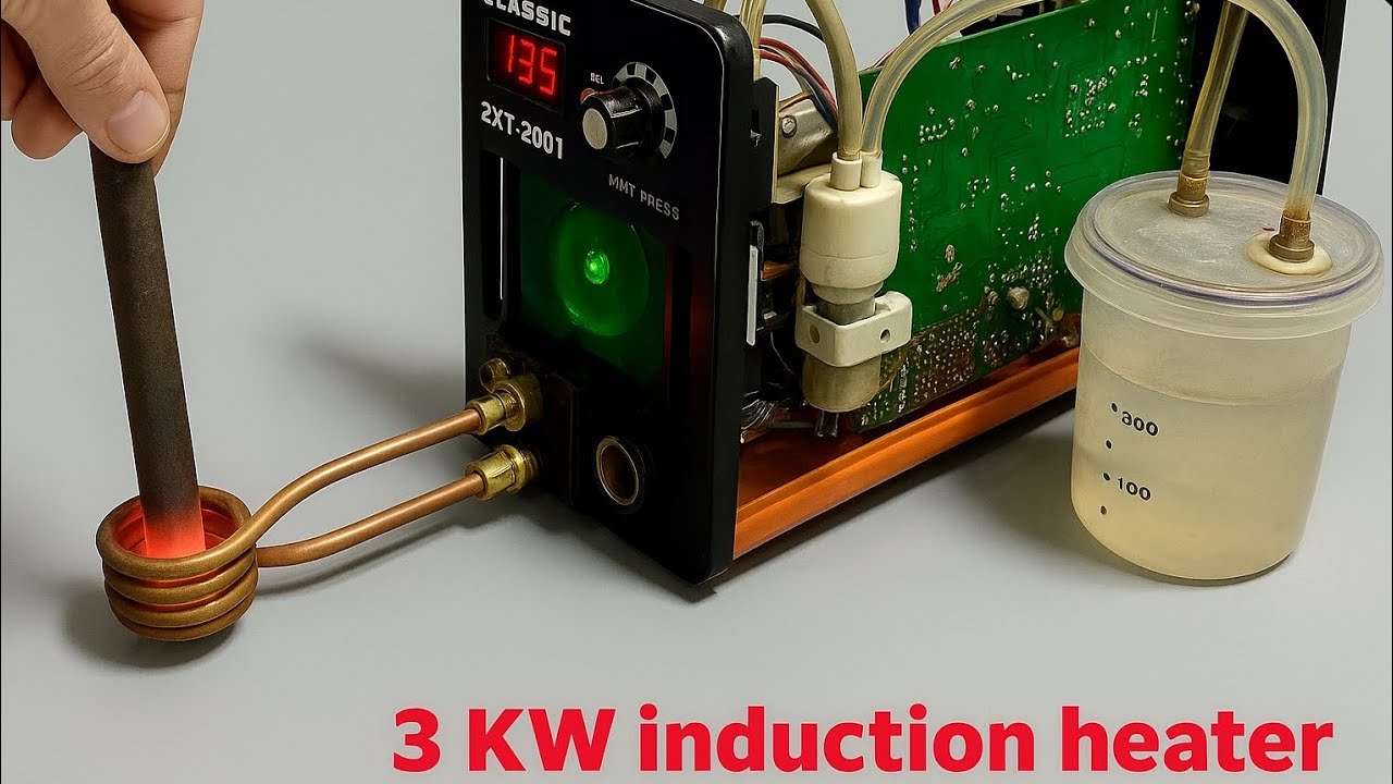 DIY Induction Heater from Welding Machine 🔥 | Easy & Powerful