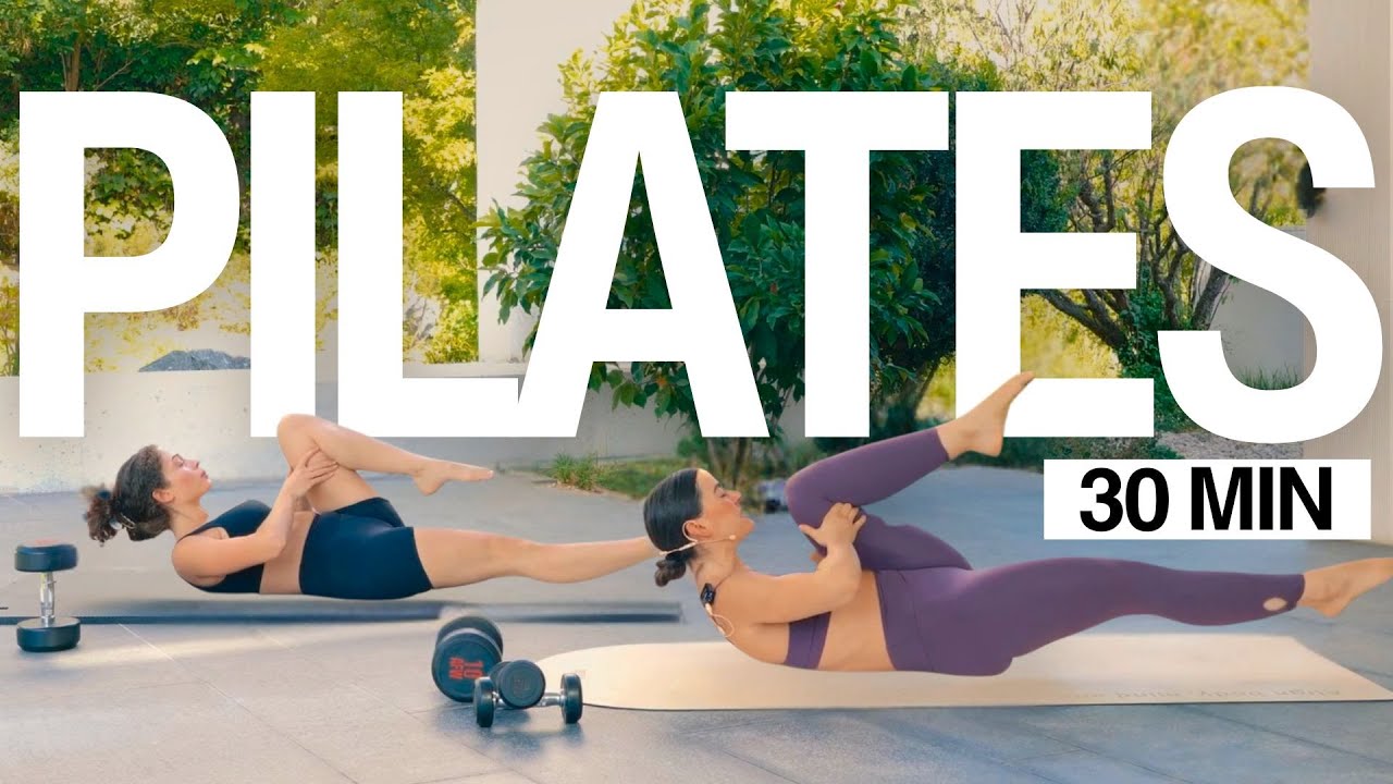 30 MIN PILATES FUERZA | GAP (Glúteo + Abs + Piernas) - Con material