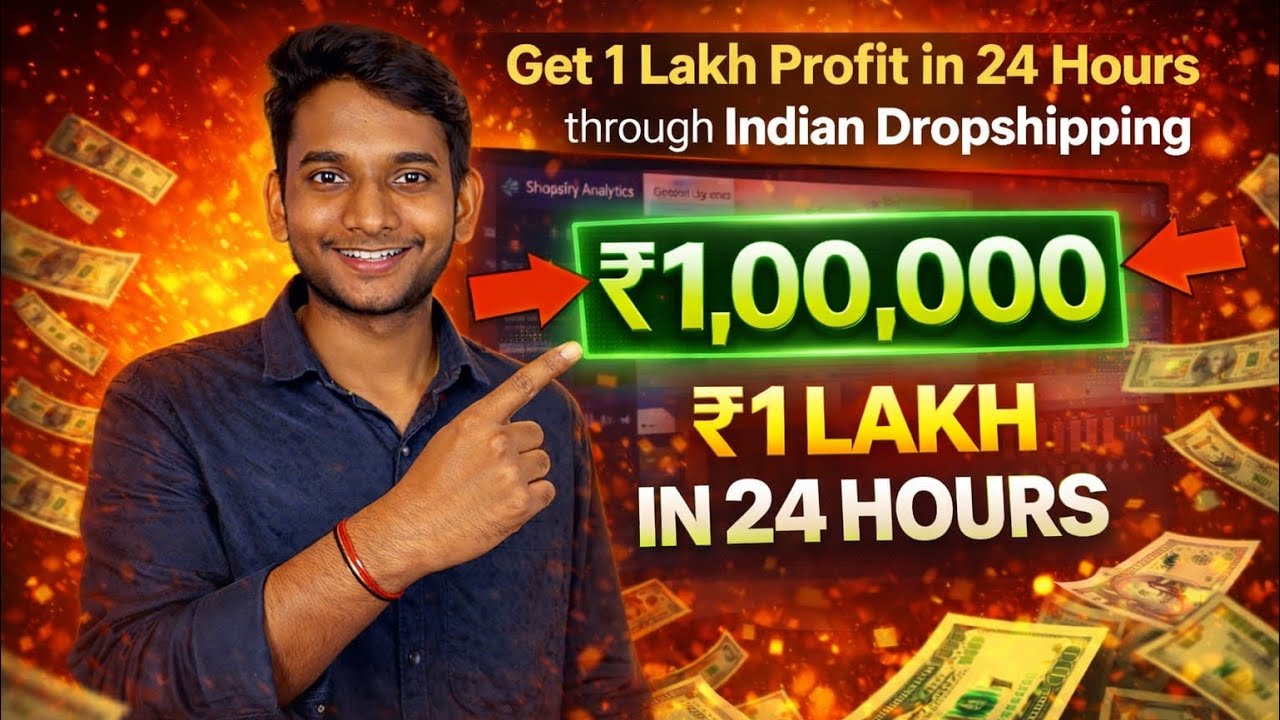 My student generated 1,00,000 per day from Indian Dropshipping, Indian Dropshipping results 