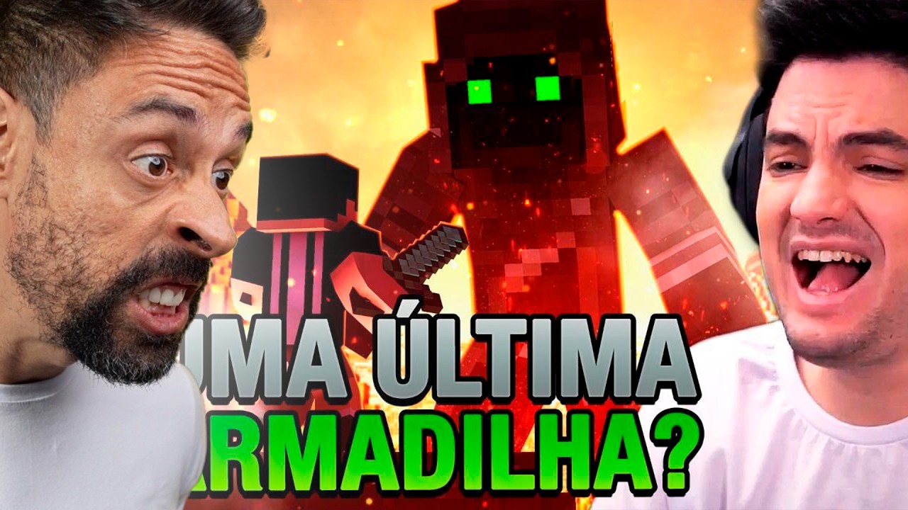 FUI ENGANADO NO EPISÓDIO DE HOJE DA SAGA MINECRAFT DO FELIPE NETO