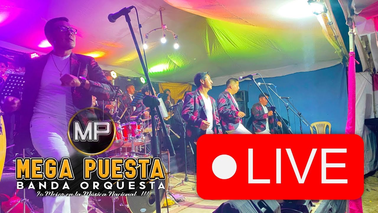 Mix Ecuatoriano en vivo Orquesta Mega Puesta  de Ecuador
