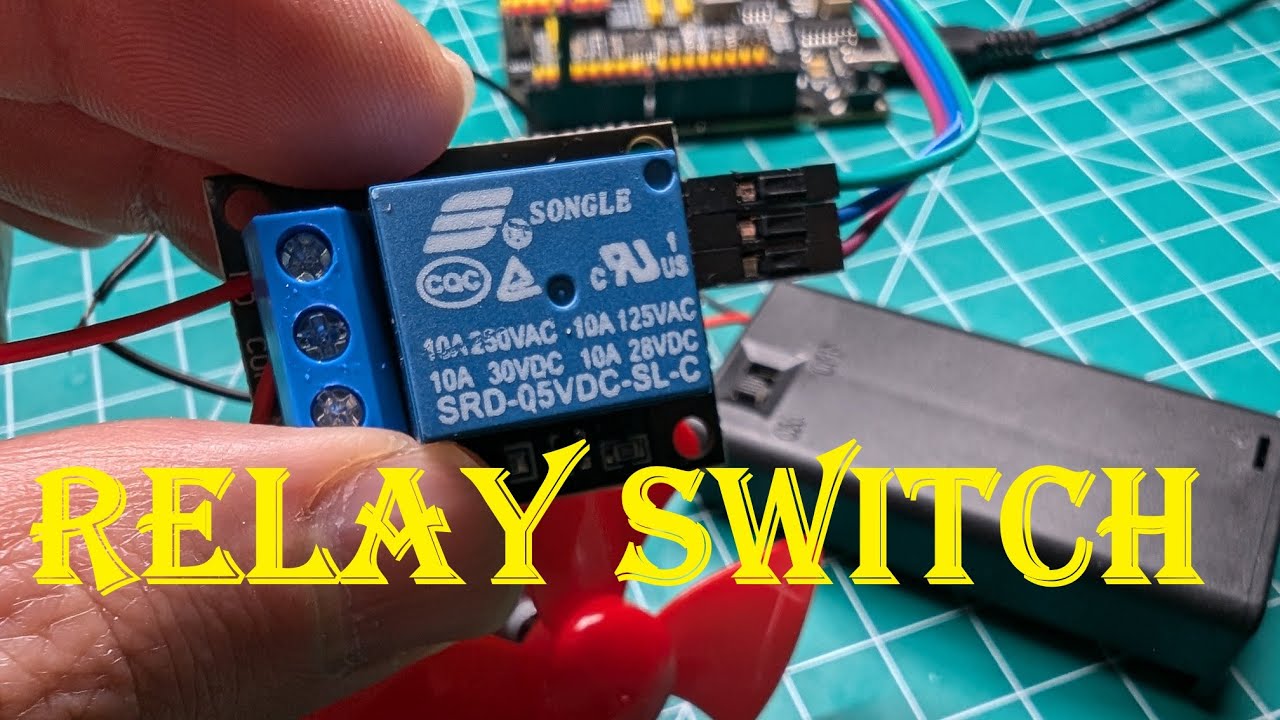 Использование релейного переключателя с Arduino