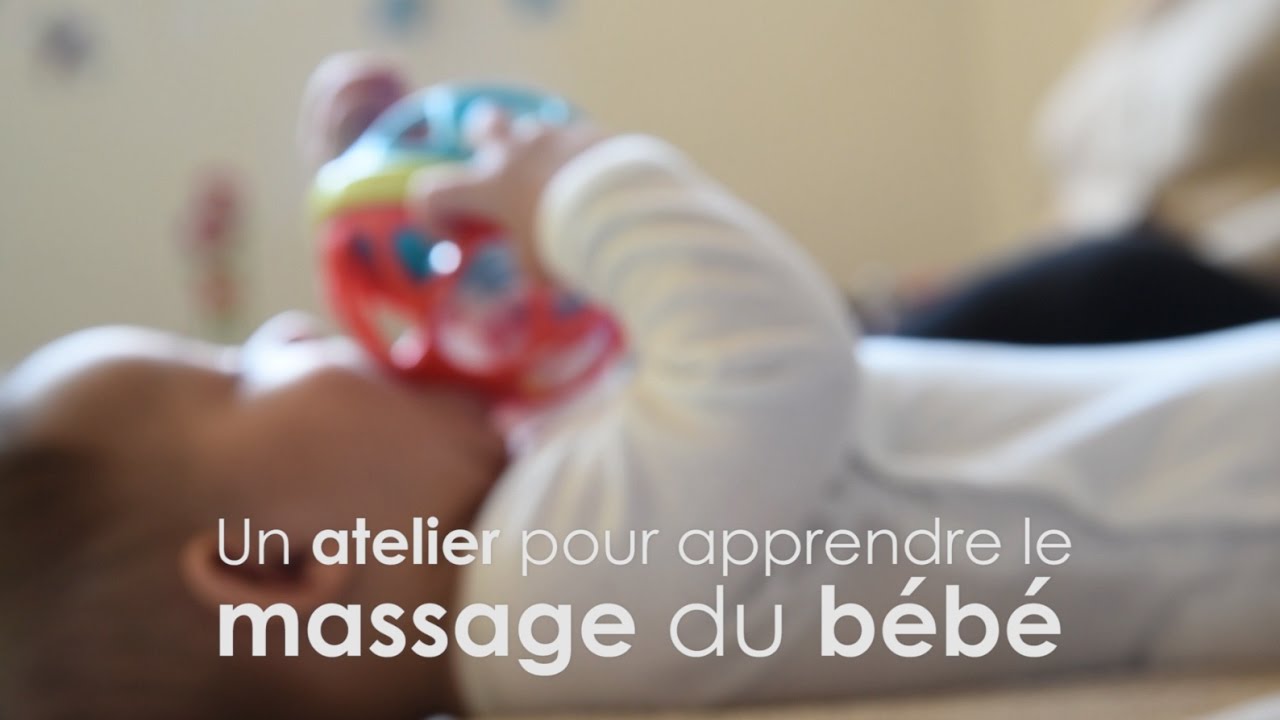 Un atelier pour apprendre le massage des bébés