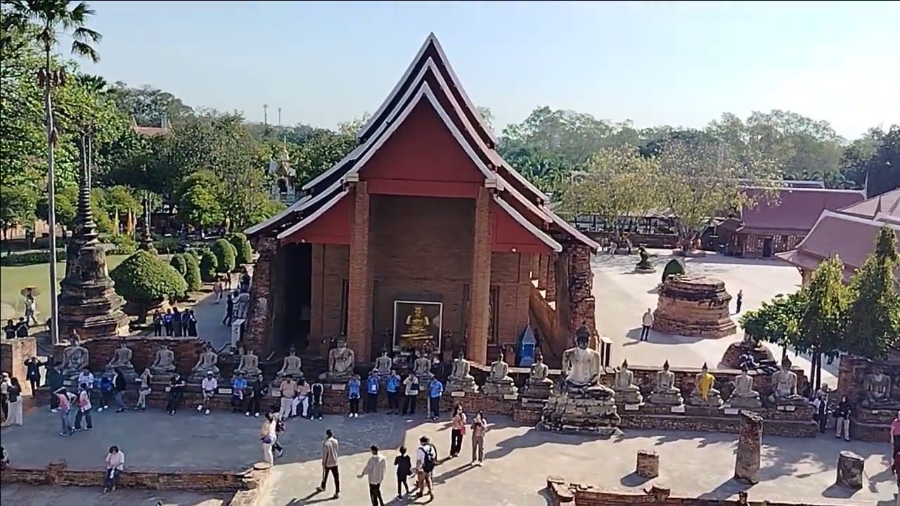 T161ขึ้นชมเจดีย์วัดใหญ่ชัยมงคล