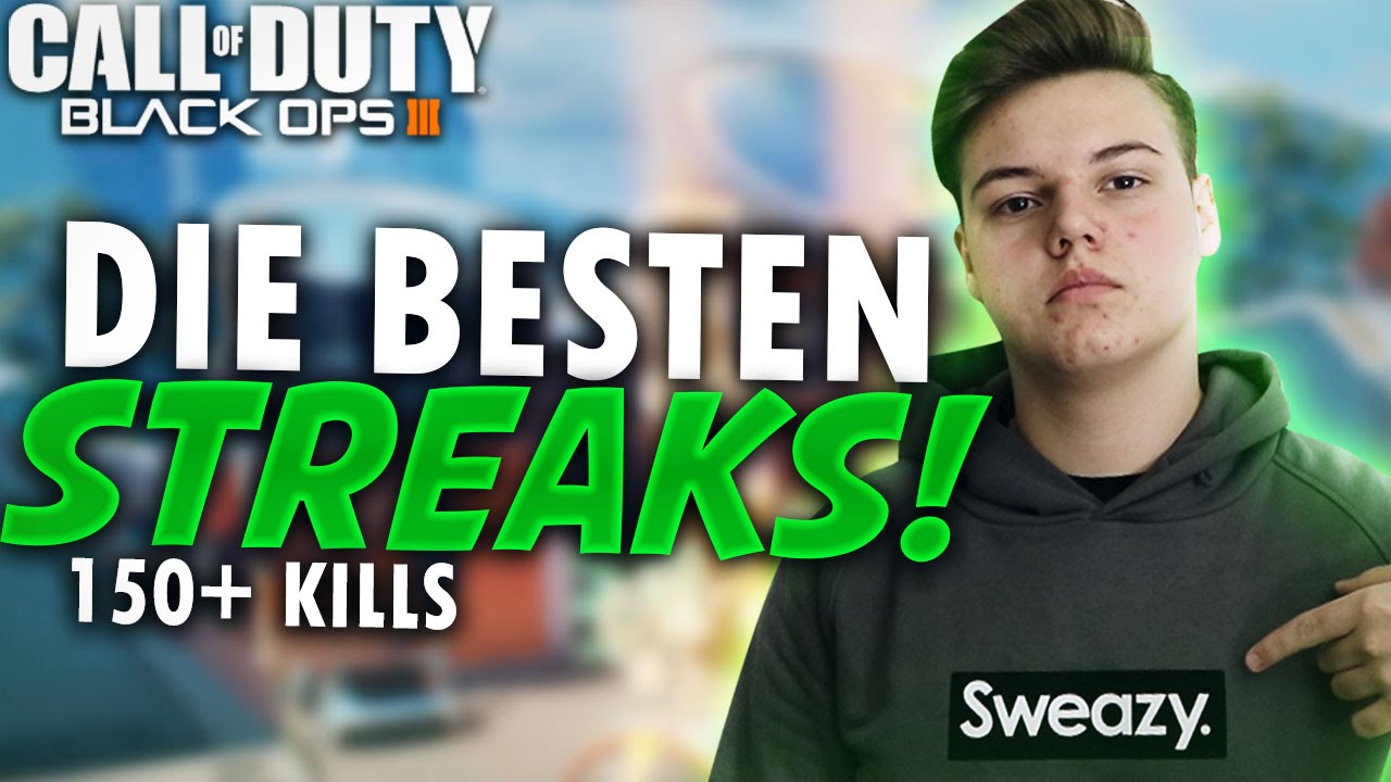 150+ KILLS LIVE | BESTEN STREAKS in BLACK OPS 3