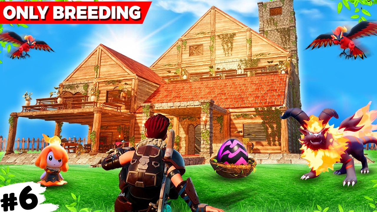 I BUILD MY NEW LUXURY HOUSE! 🤩 | PALWORLD ONLY BREEDING #6 | Techno Gamerz