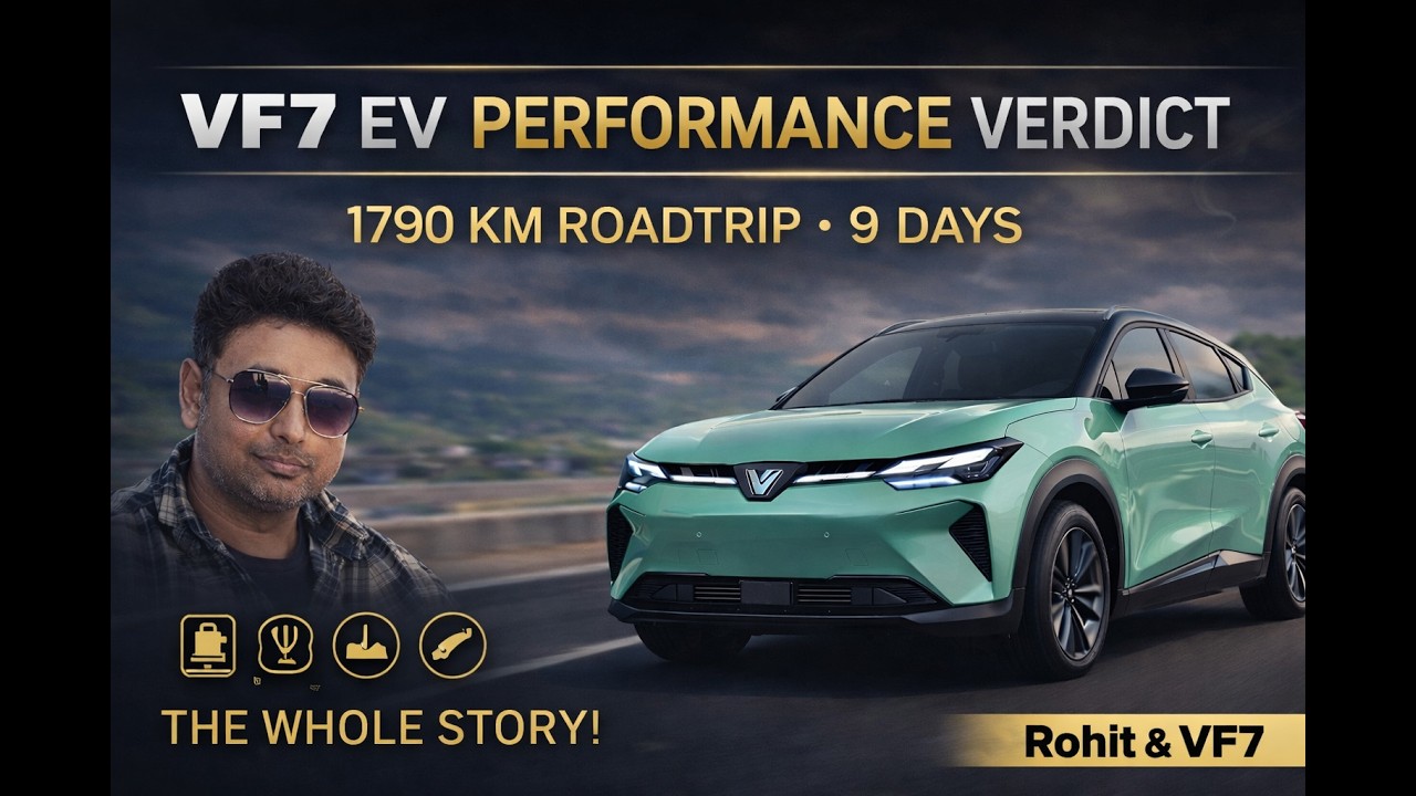 VINFAST VF7 Honest Review After Long EV Roadtrip of 9 Days, Actual Range, Comfort, Charging Cost