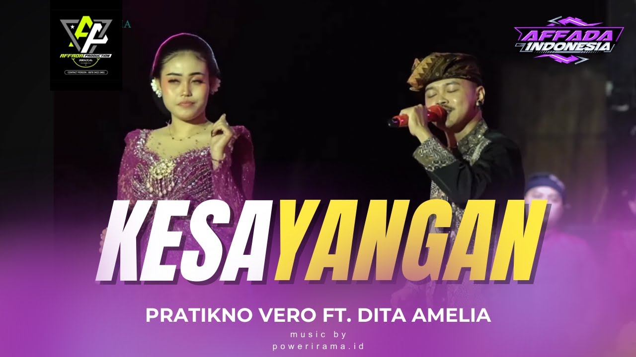 KESAYANGAN - AFFADA INDONESIA (Pratikno Vero Ft. Dita Amelia Live  Sanggrahan Caturharjo Sleman)
